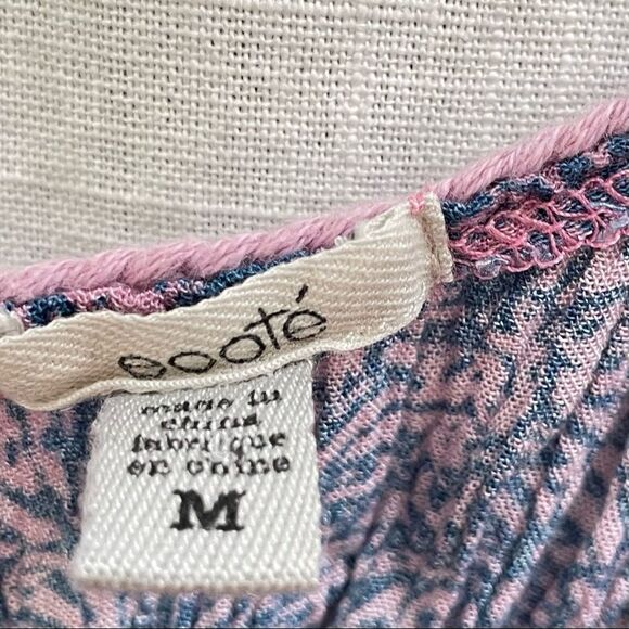 ECOTE Patterned Strappy Scoop Romper - Picture 11 of 15